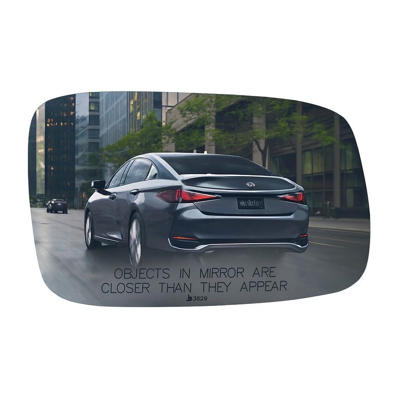 Burco 3629 Right Side Power Mirror Glass (Mount Not Included) compatible with 2002-2003 Lexus ES300, 2004-2006 Lexus ES330, 1998-2005 Lexus GS300, 1998-2000 Lexus GS400, 2001-2005 Lexus GS430 - Image 1